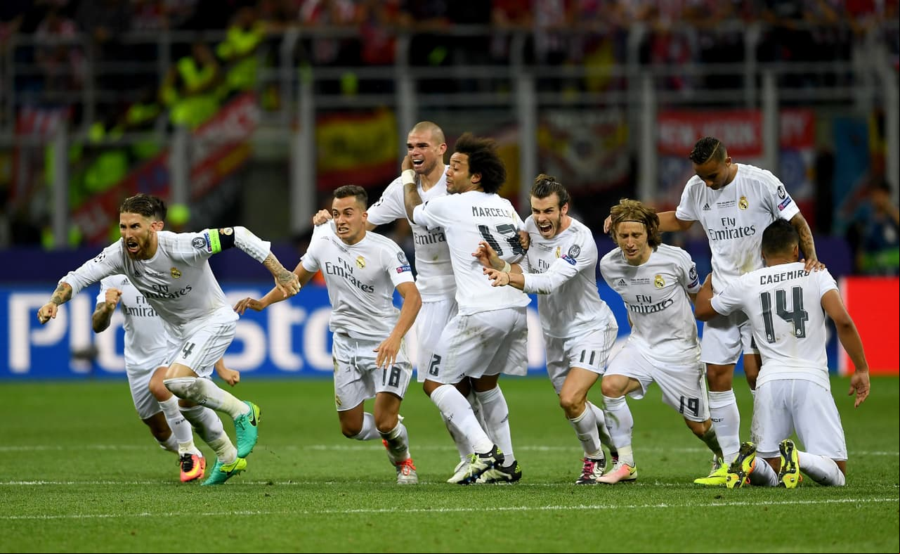 El Real Madrid se coronó campeón de la Champions League en una dramática final contra el Atlético que se tuvo que resolver hasta la tanta de penales donde el error de Juanfran y el acierto de Ronaldo le dieron la Undécima orejona de su historia al club merengue.
