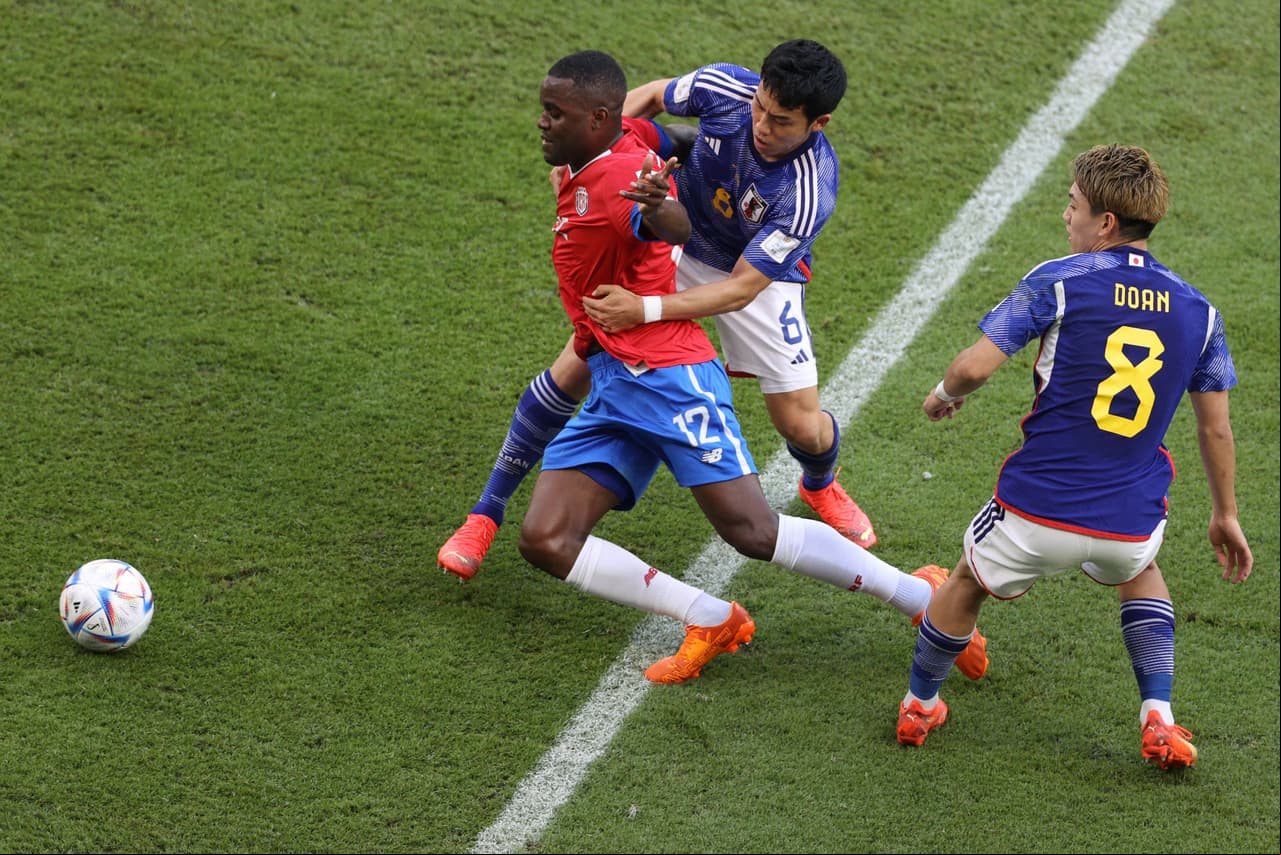La Selección de Costa Rica derrotó a Japón con golazo de Fuller y se convierte en la primera selección de Concacaf que consiguió la victoria en Qatar 2022.