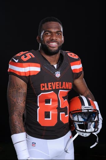 Mira las imágenes del WR egresado de Washington State y reclutado por los Browns, Vince Mayle (AP-NFL).