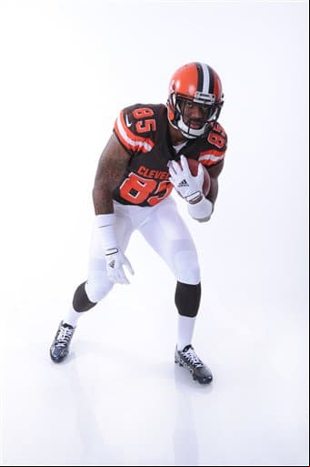 Mira las imágenes del WR egresado de Washington State y reclutado por los Browns, Vince Mayle (AP-NFL).