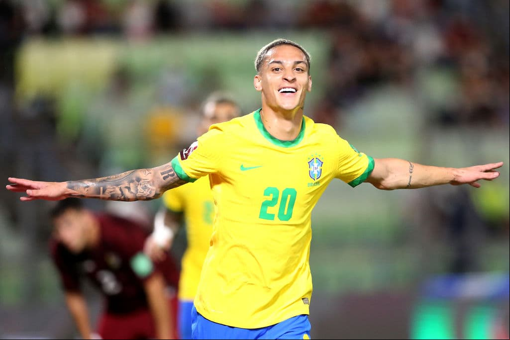 Marquinhos, Gabriel Barbosa y Antony son los encargados de anotar en la remontada de Brasil 1-3 sobre Venezuela.