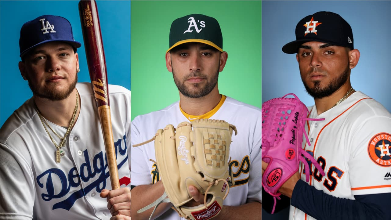 Alex Verdugo, Marco Estrada y Roberto Osuna.