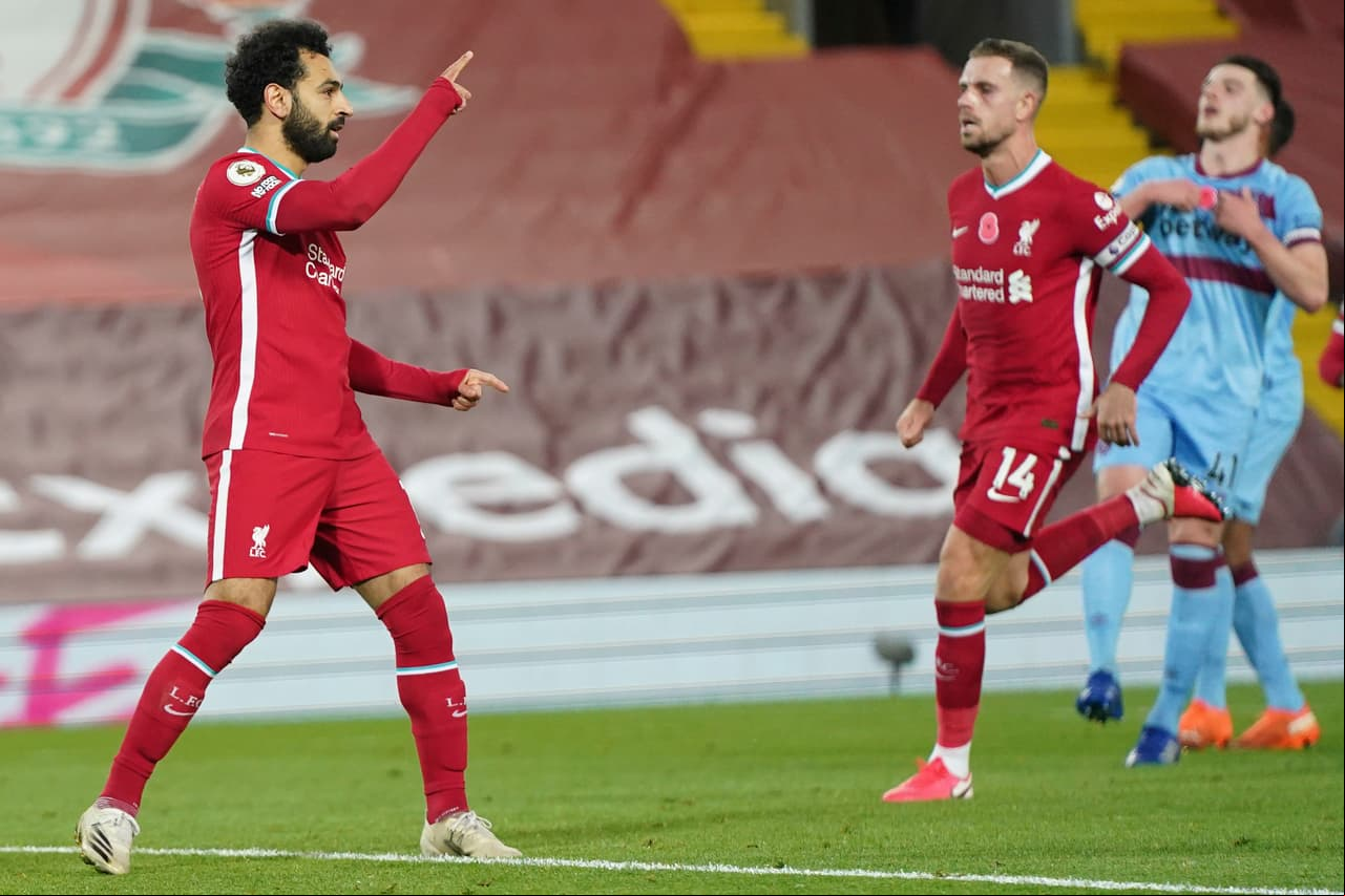 Salah y Diogo Jota le dieron la victoria al Liverpool | Los de Klopp vencieron en casa al West Ham; la próxima jornada de la Premier League visitarán al Manchester City. | Pablo Fornals (10’) abrió el marcador y adelantó a los visitantes. Salah (42’) emparejó los cartones y Digo Jota (85’) resolvió el partido en la recta final.