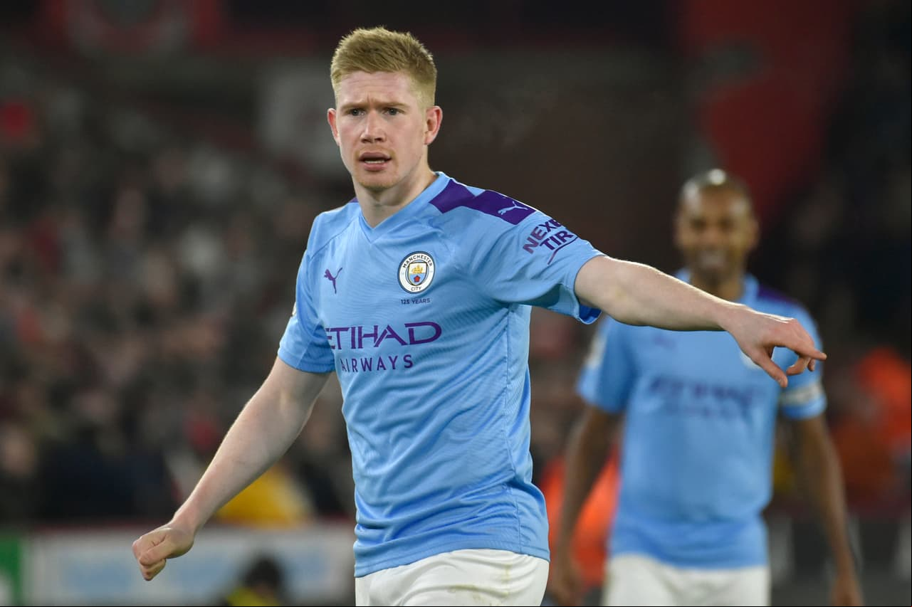 <b>Kevin De Bruyne | Manchester City</b>
<br>Valor actual: 120 millones de euros | Valor anterior: 150 millones de euros| Diferencia: -30 millones de euros| Porcentaje: -20%