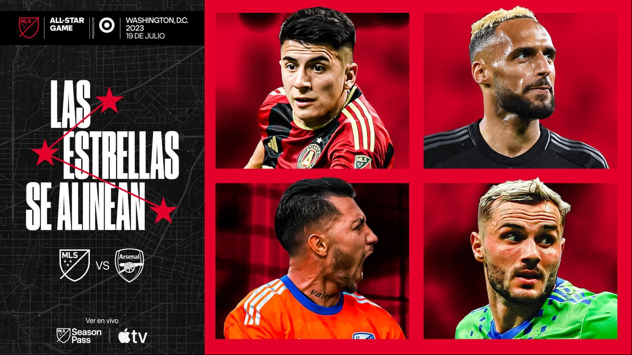 Se abre la votación para el MLS All-Star Game ante Arsenal FC