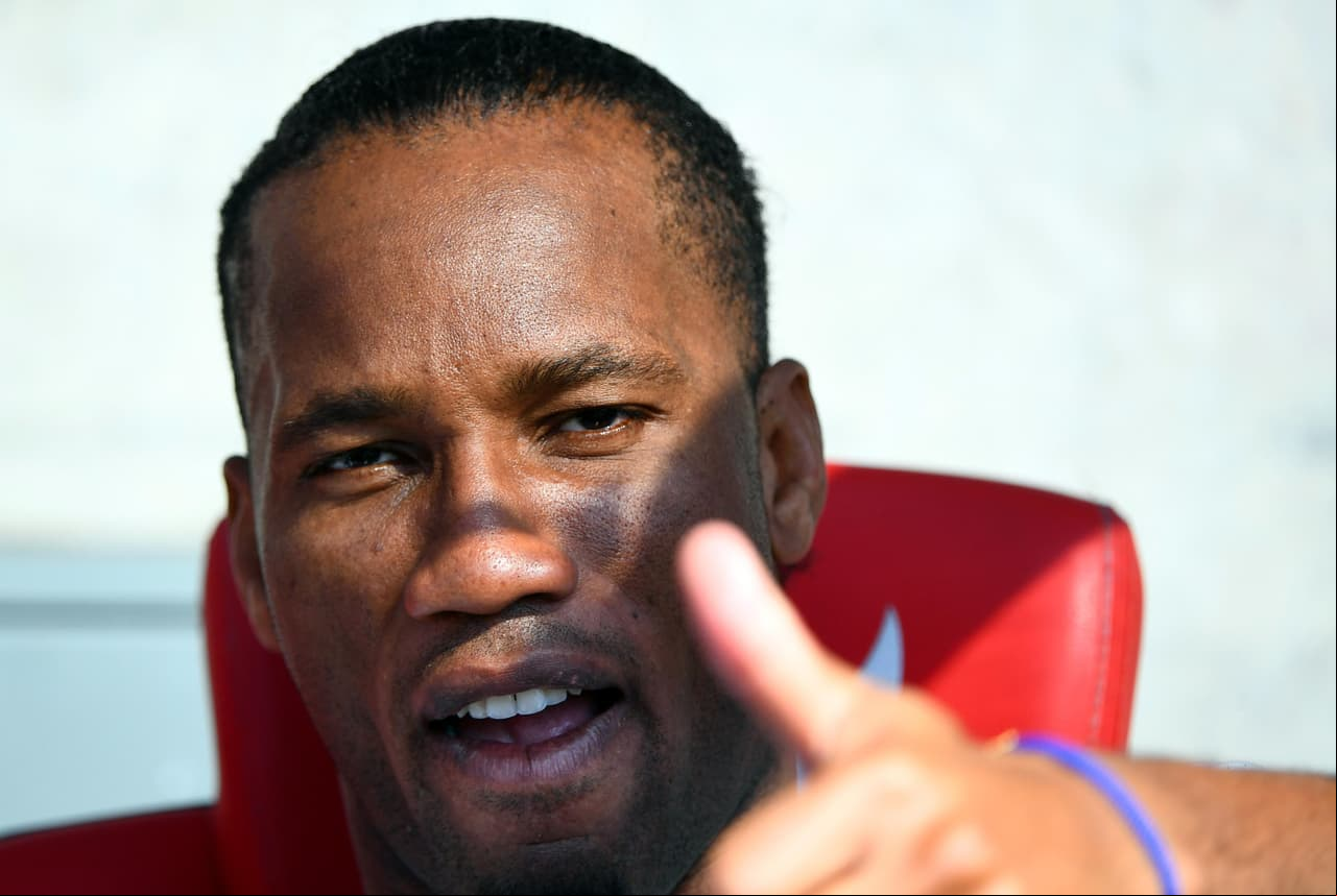 Aunque no jugó, Didier Drogba viajó a Washington para apoyar a Montréal Impact, y tuiteó desde el estadio