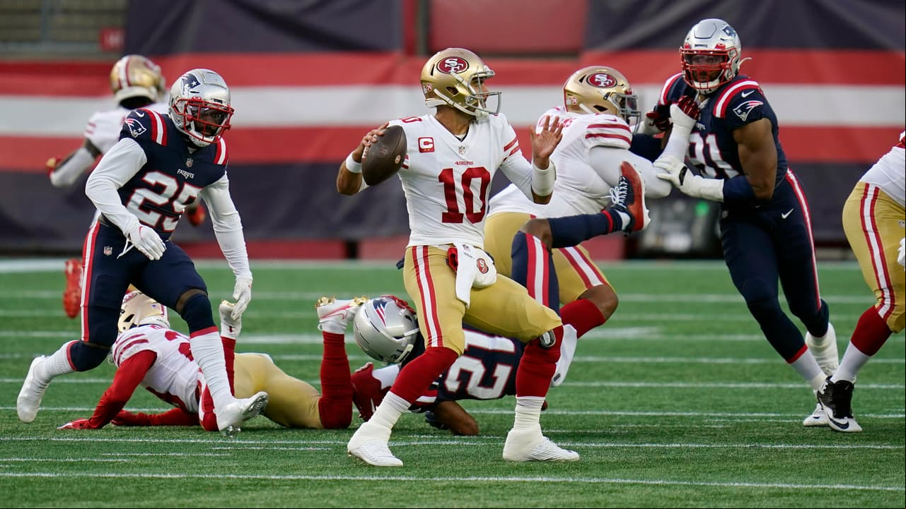 Los 49'ers aplastan a los New England Patriots con un abrumador marcador de 33-6.