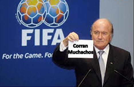 Parodias del presidente de la FIFA por acusaciones de corrupción.