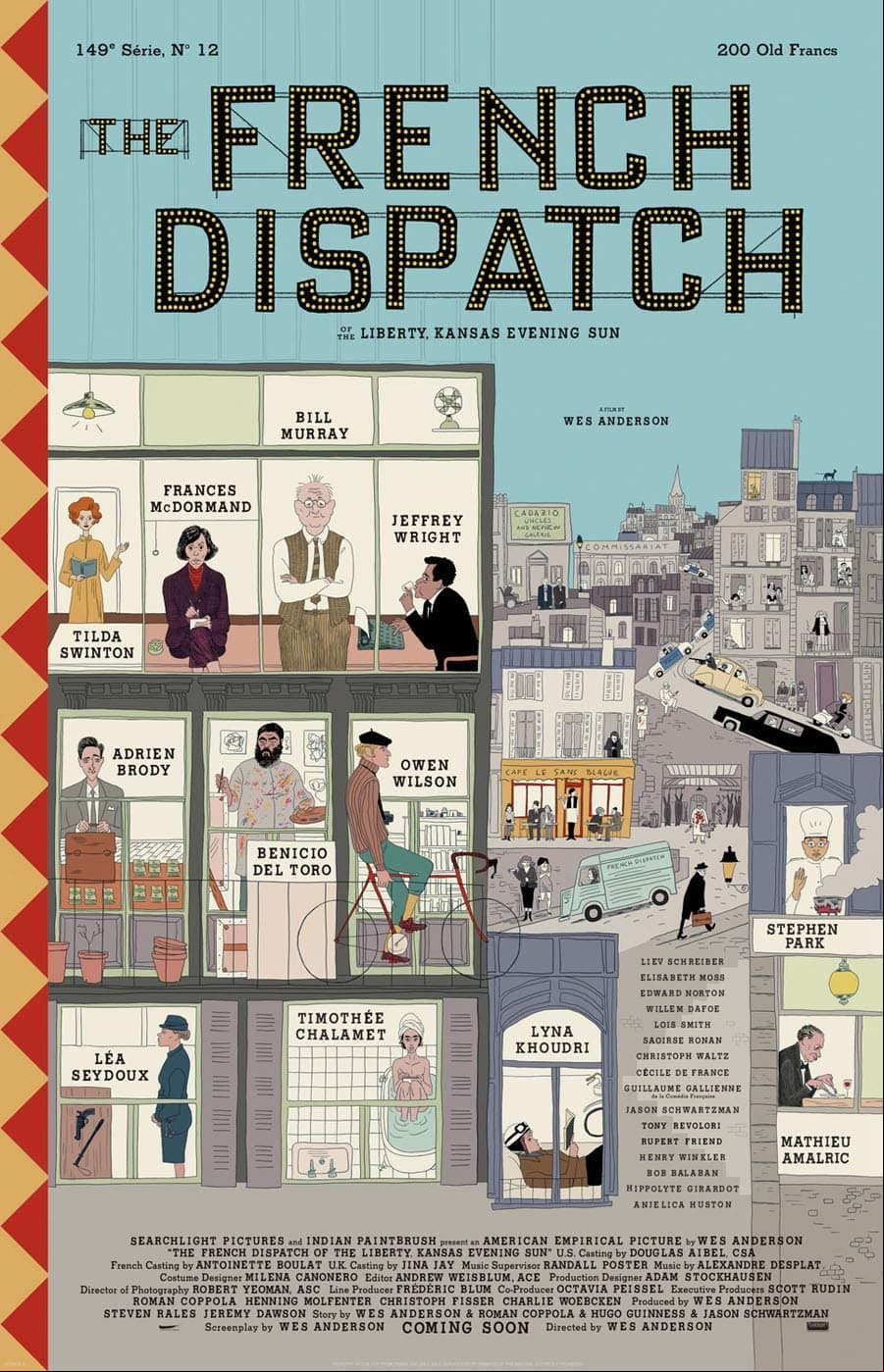 La película narra la historia de un periodista que decide hacer su propia revista para escribir lo que realmente quiere. Este filme es creación de Wes Anderson.