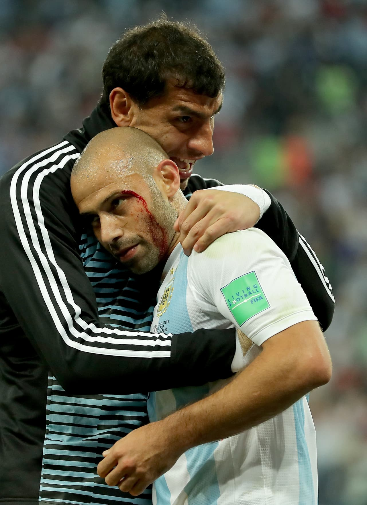 Al final del partido tuvo su recompensa. Una victoria que vale la clasificación a octavos de final.
