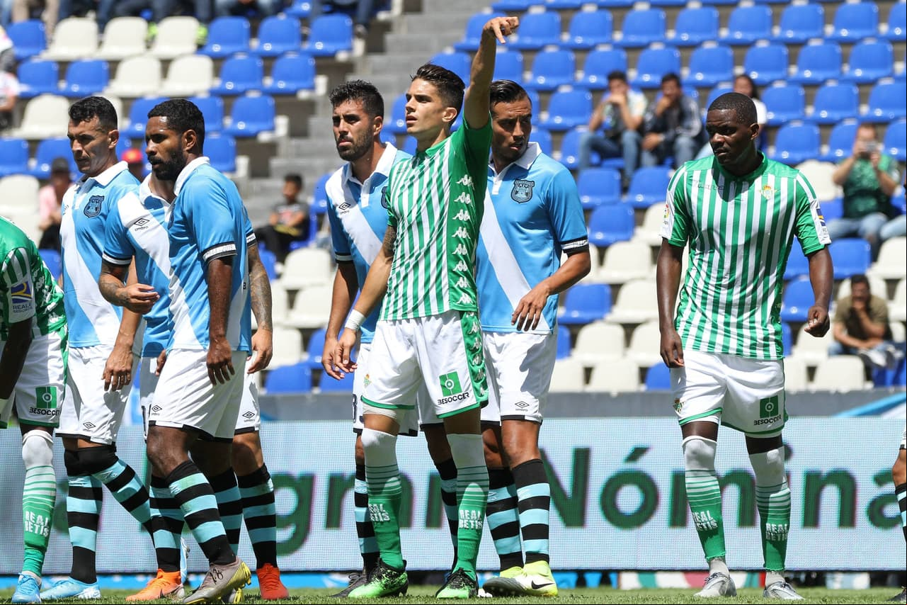 Puebla y Betis se reencontraron 38 años después