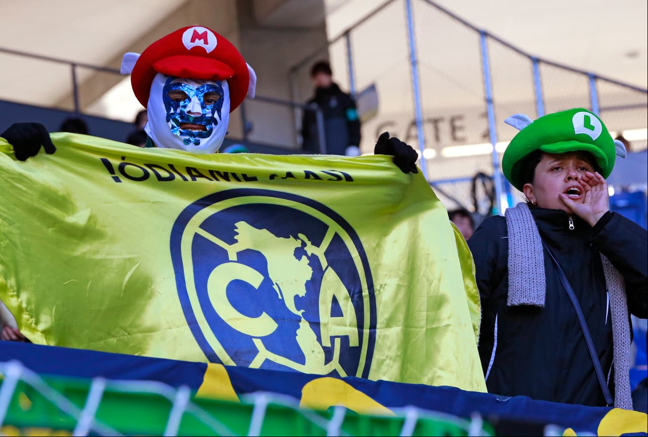 América tuvo el respaldo de fanáticos que aprovecharon la hermandad de dos hermanos de videojuegos japoneses para demostrar que en eso consiste el fútbol.