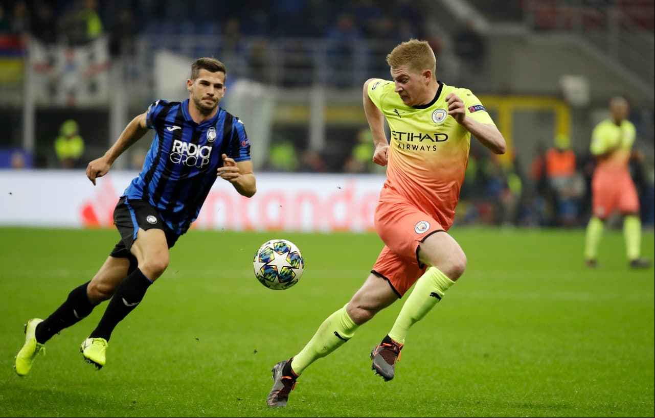 PSG 1-0 Brujas; E. Roja 0-4 Tottenham; Atalanta 1-1 Man. City, Dinamo Zagreb 3-3 Shakhtar.