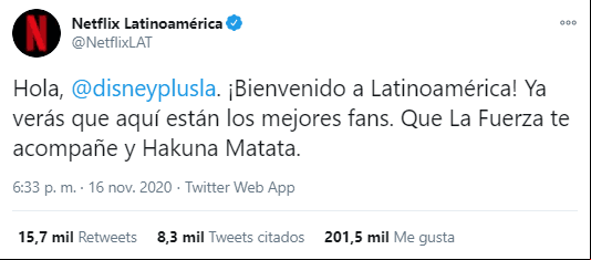 Estos fueron los mensajes que intercambiaron ambas plataformas y los memes después de sus respuestas.