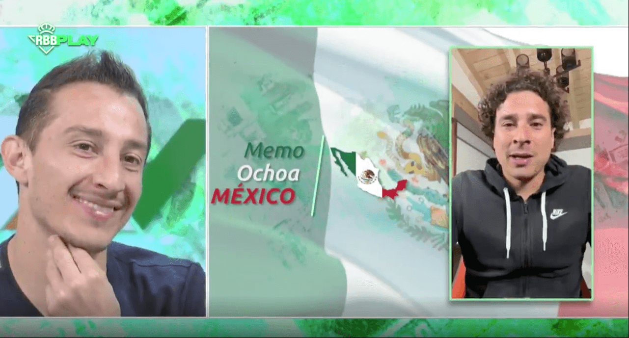 Memo Ochoa sorprende a Andrés Guardado por cumplir 100 partidos con el Betis