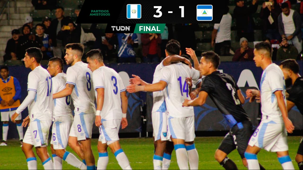 Guatemala y 'El Flaco' Tena despiden el año con triunfo ante Nicaragua