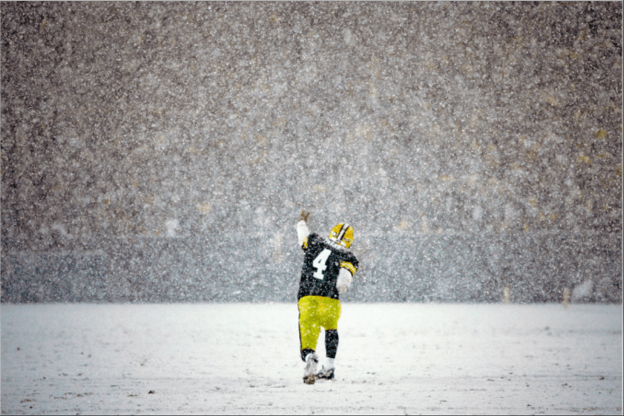 Brett Favre, mariscal de campo de Green Bay Packers. Año 2008.