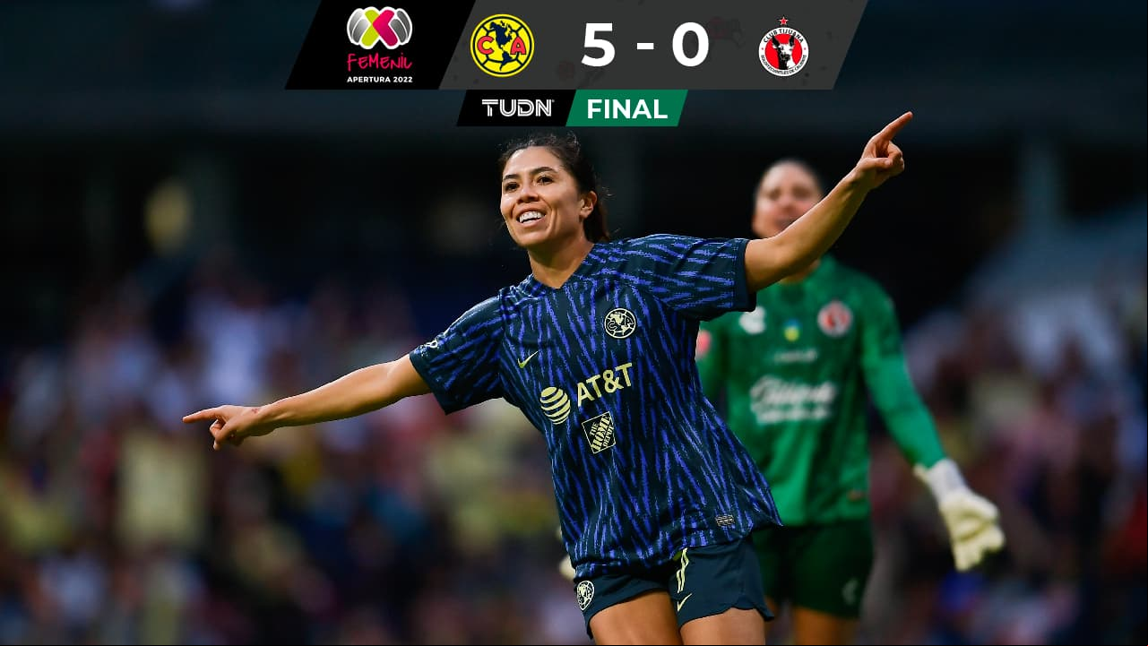 El América es una máquina de goles y ahora 'vapulea' a Tijuana