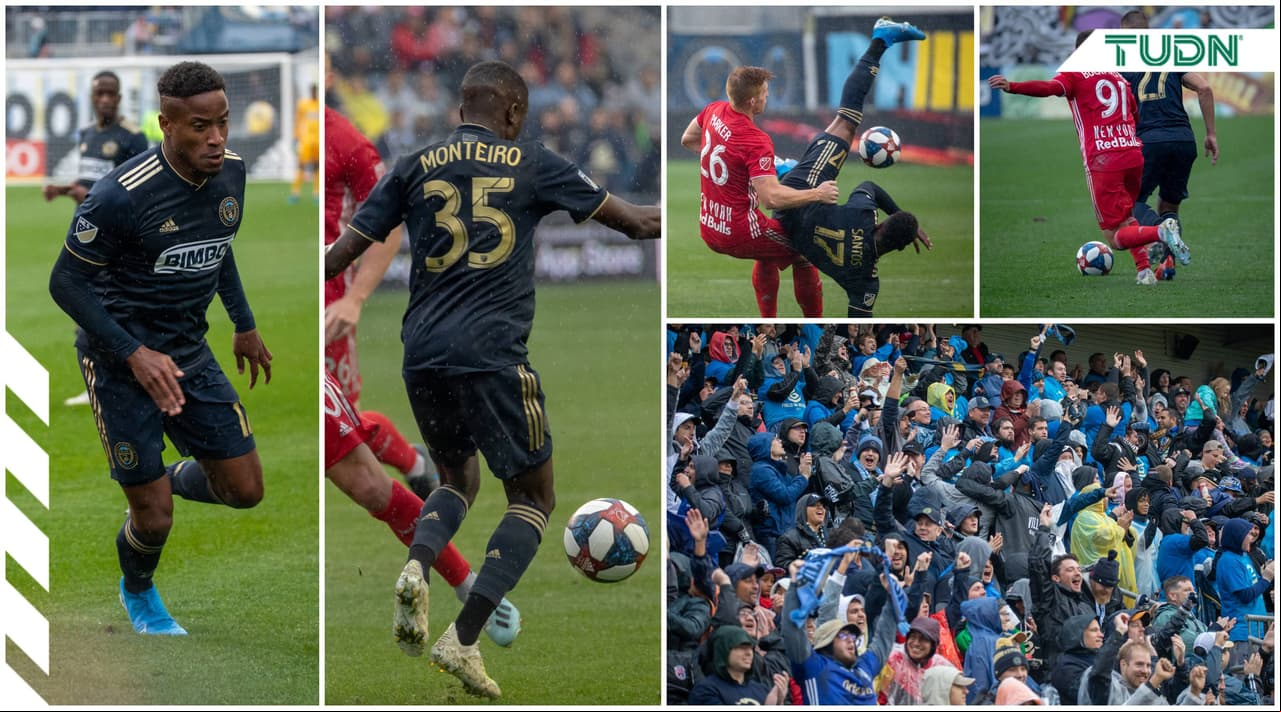 Philadelphia Union 4-3 New York RB. Bedoya, Elliott, Picault y Marco Fabián anotaron para los de casa; Sims, Parker y Barlow lo hicieron por la visita.