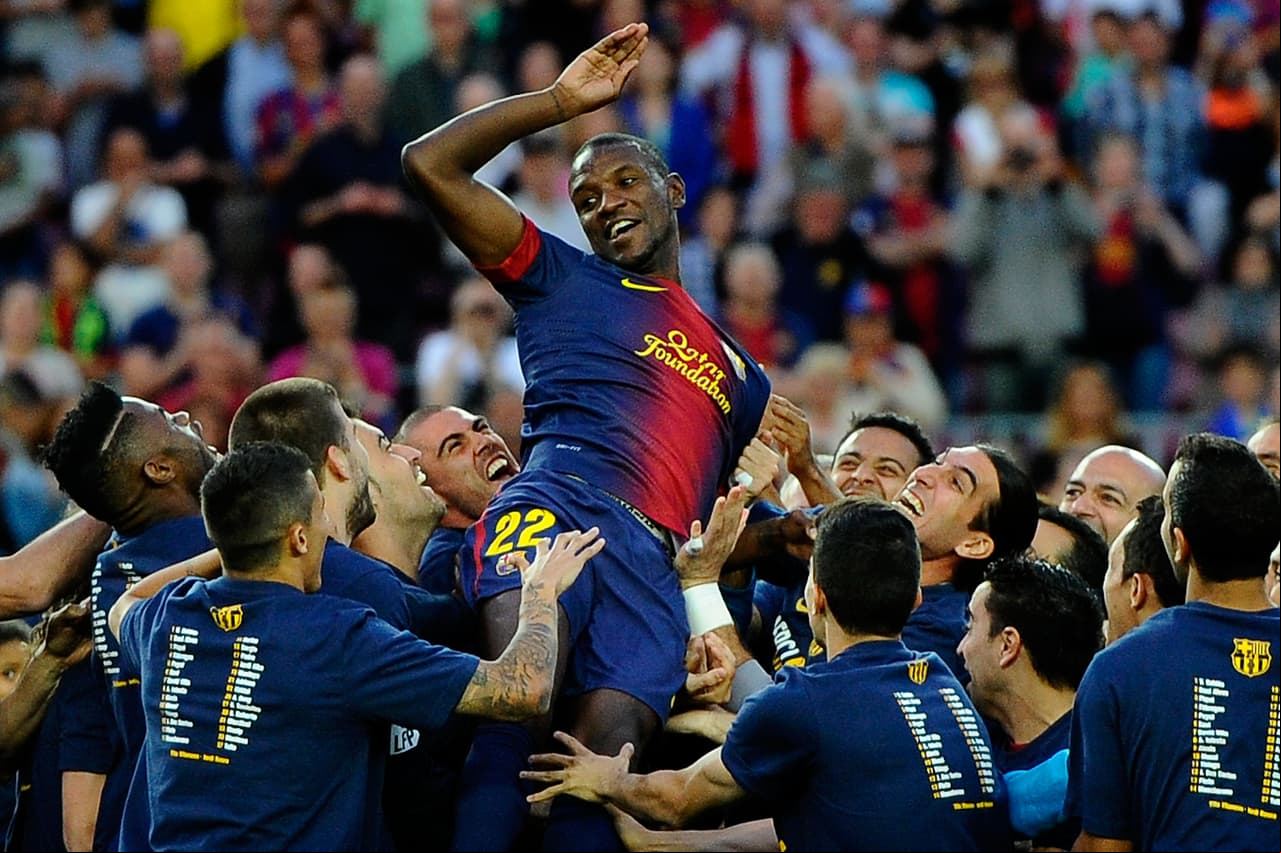 Sin embargo, Abidal volvió con Barcelona para ser campeón de la Champions League y de la Liga de España, como todo un ejemplo de recuperación.