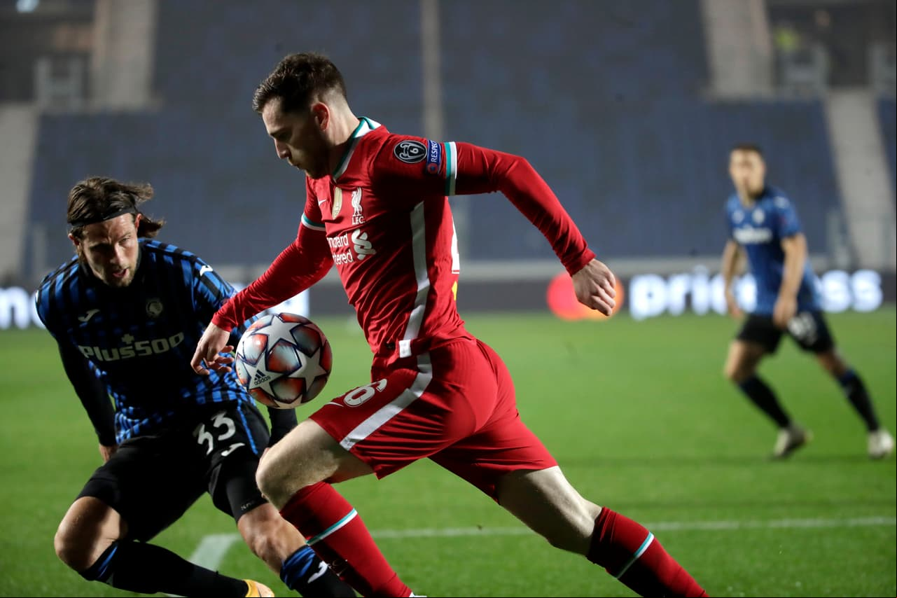 Liverpool no tuvo piedad y anotó cinco goles al Atalanta. Diogo Jota se luce con tres goles para los 'Reds', mientras que Mohamed Salah y Sadio Mané sumaron tantos para su equipo en el Grupo D, durante la tercera Jornada de la Champions League.