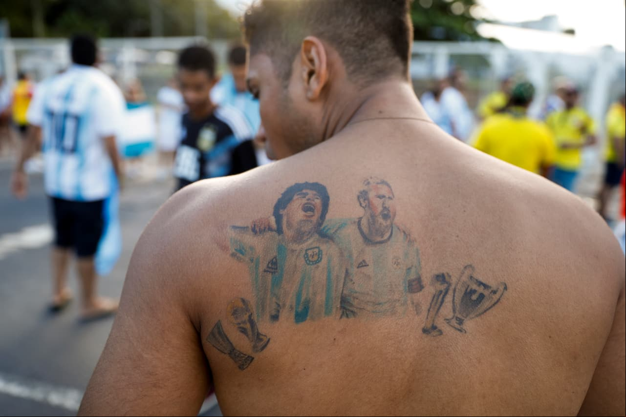 El primero fue 'la Mano de Dios' y el segundo fue el gol del siglo. Nada mal, eh.