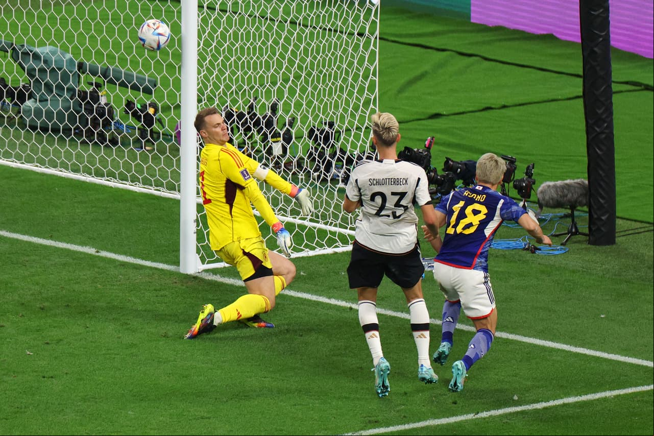 Japón logró llevarse la victoria ante Alemania en un partido que empezaron perdiendo.