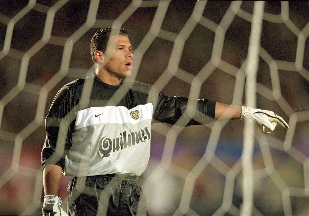 Óscar Córdoba, portero leyenda de Boca Juniors.