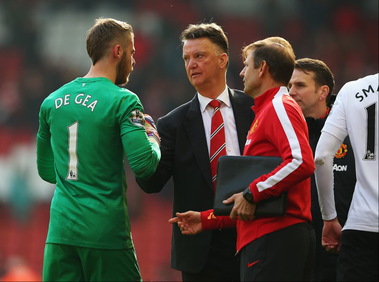 El entrenador del Manchester United confía en permanencia de De Gea.
