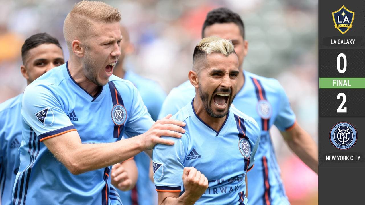 Zlatan y compañía no levantan: NYCFC propinó tercera derrota seguida al Galaxy