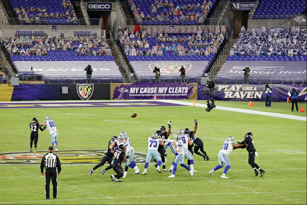 Lamar Jackson regresa luego de haber tenido covid-19 y comanda la victoria 17-34 sobre los dallas Cowboys.