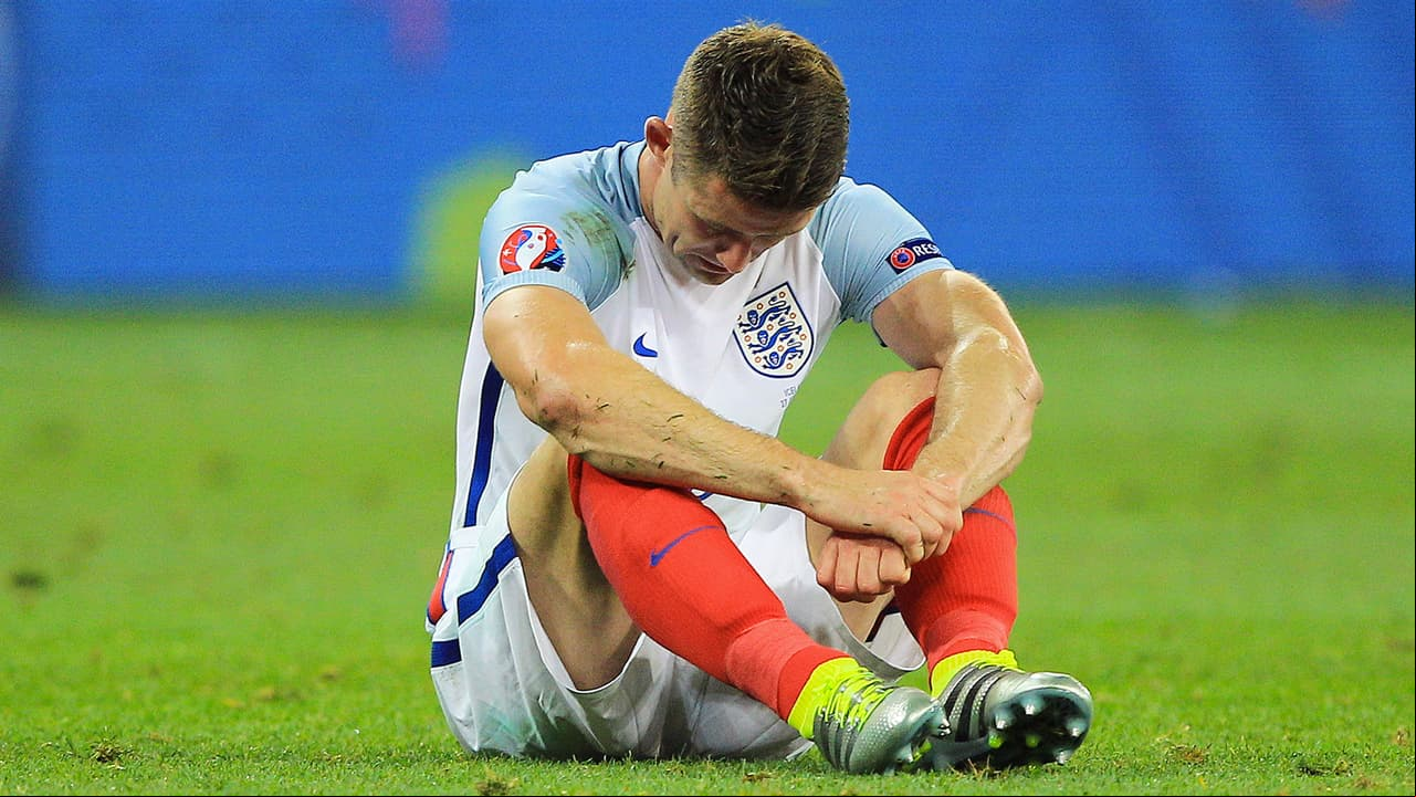 Inglaterra quedó eliminada de la Euro 2016 ante Islandia.