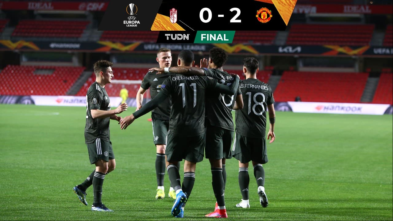 Manchester United se impone con autoridad en su visita al Granada