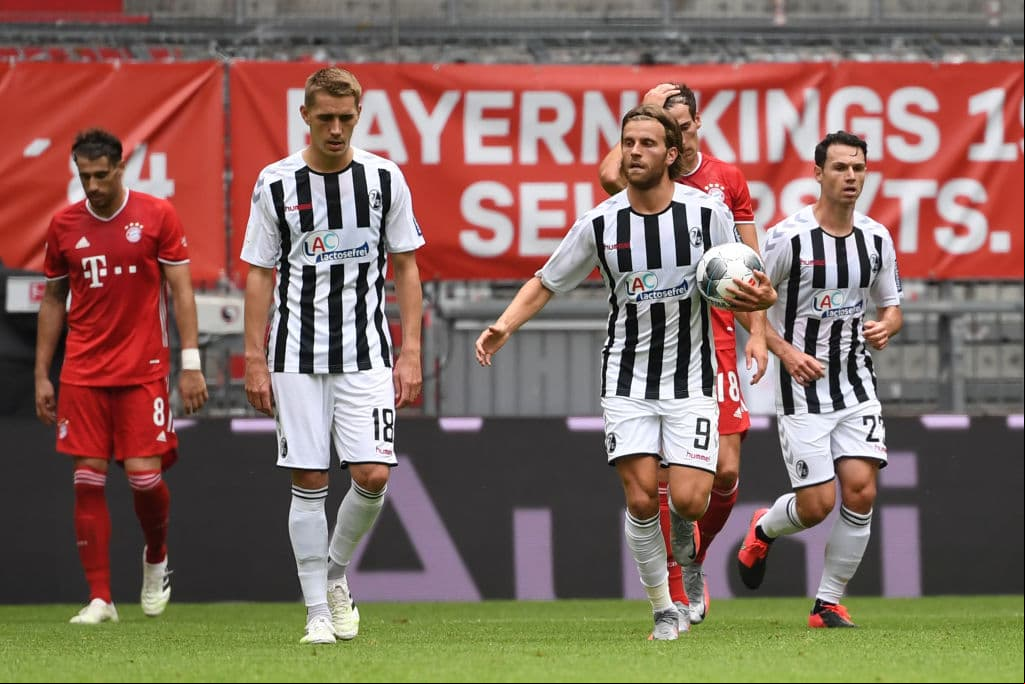 Una mala salida de Bayern Munich derivó en el descuento de Friburgo; Höler (33’) daba esperanza a los visitantes.