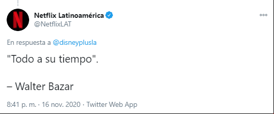 Estos fueron los mensajes que intercambiaron ambas plataformas y los memes después de sus respuestas.