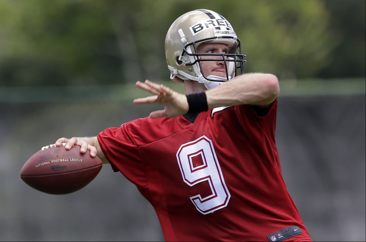 Drew Brees: Estoy emocionado por todos esos muchachos jóvenes de los Saints