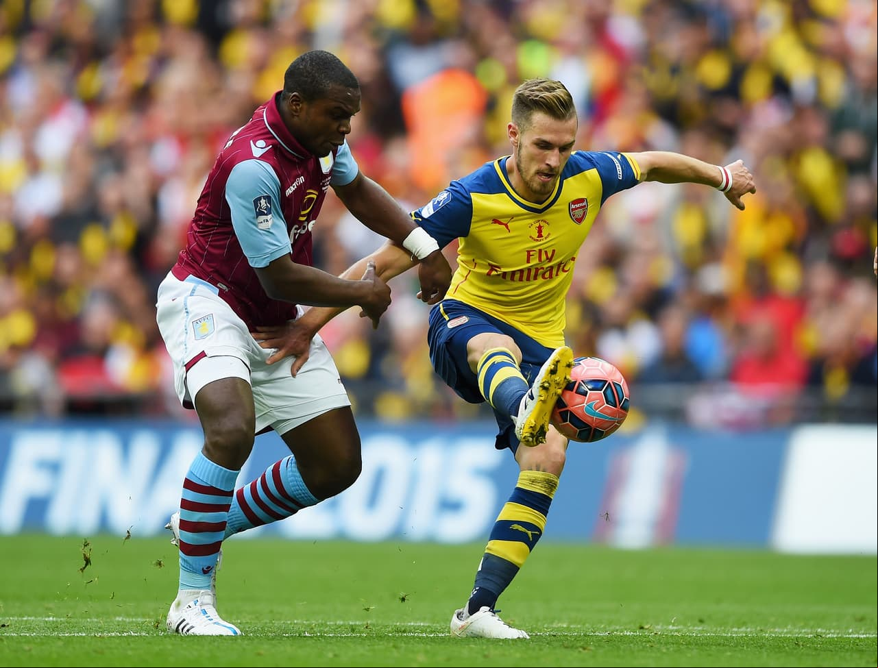 Los Gunners destrozaron al Aston Villa para alzar la Copa de Inglaterra.