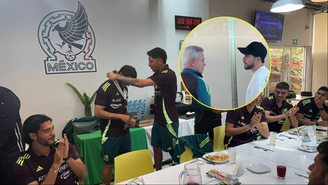Henry Martín reporta a la concentración de la Selección Mexicana