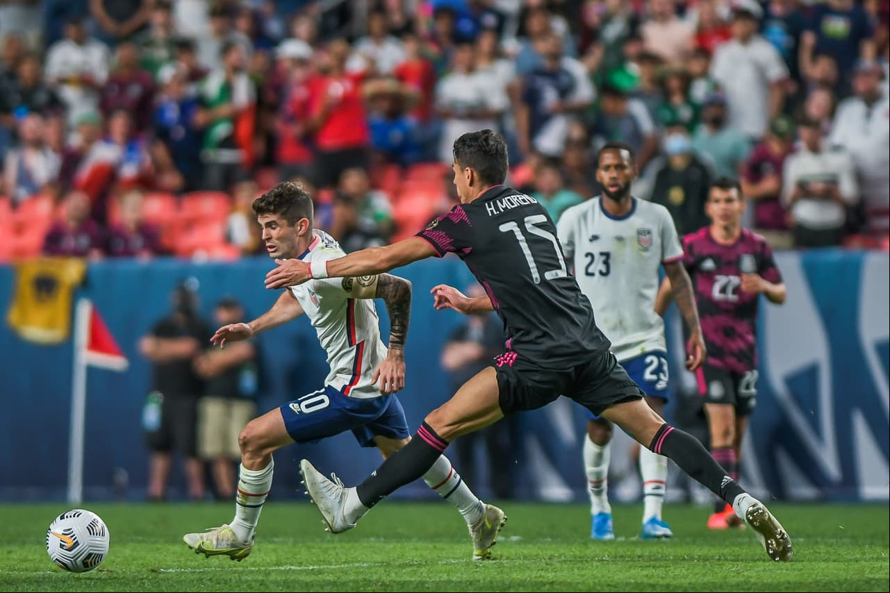 Christian Pulisic no pesó mucho, pero fue peligroso cuando tuvo el balón en sus pies.