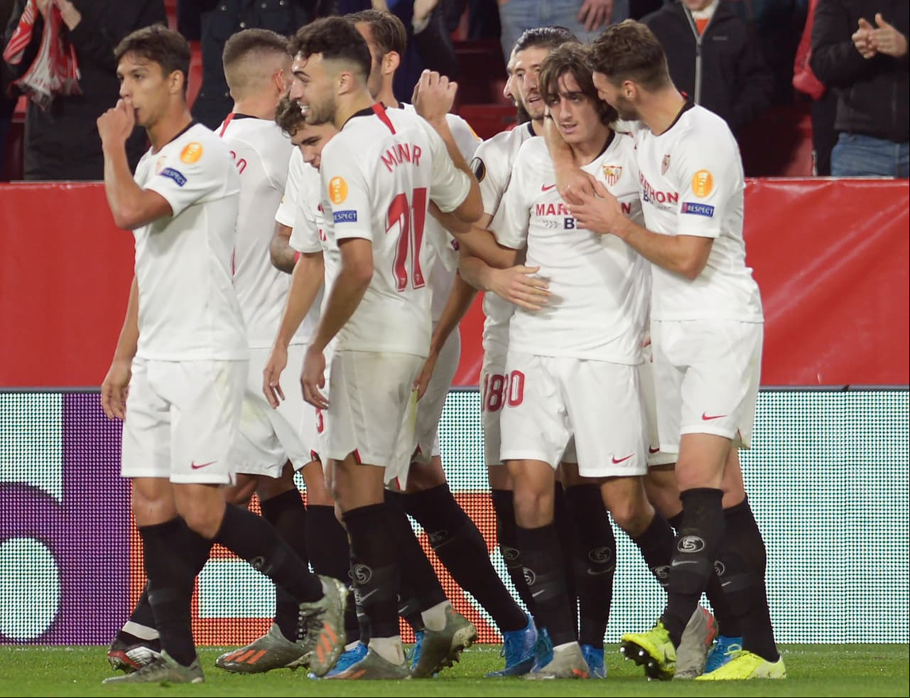 Salvatierra (61’) y Dabour (92’) marcaron los goles para pensar en la siguiente ronda de la UEFA Europa League.