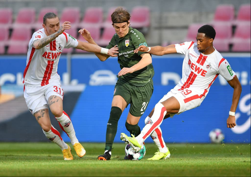 Colonia recibió al Stuttgart y perdió 0-1. Los visitantes llegaron a 29 puntos y Colonia se quedó con 21.