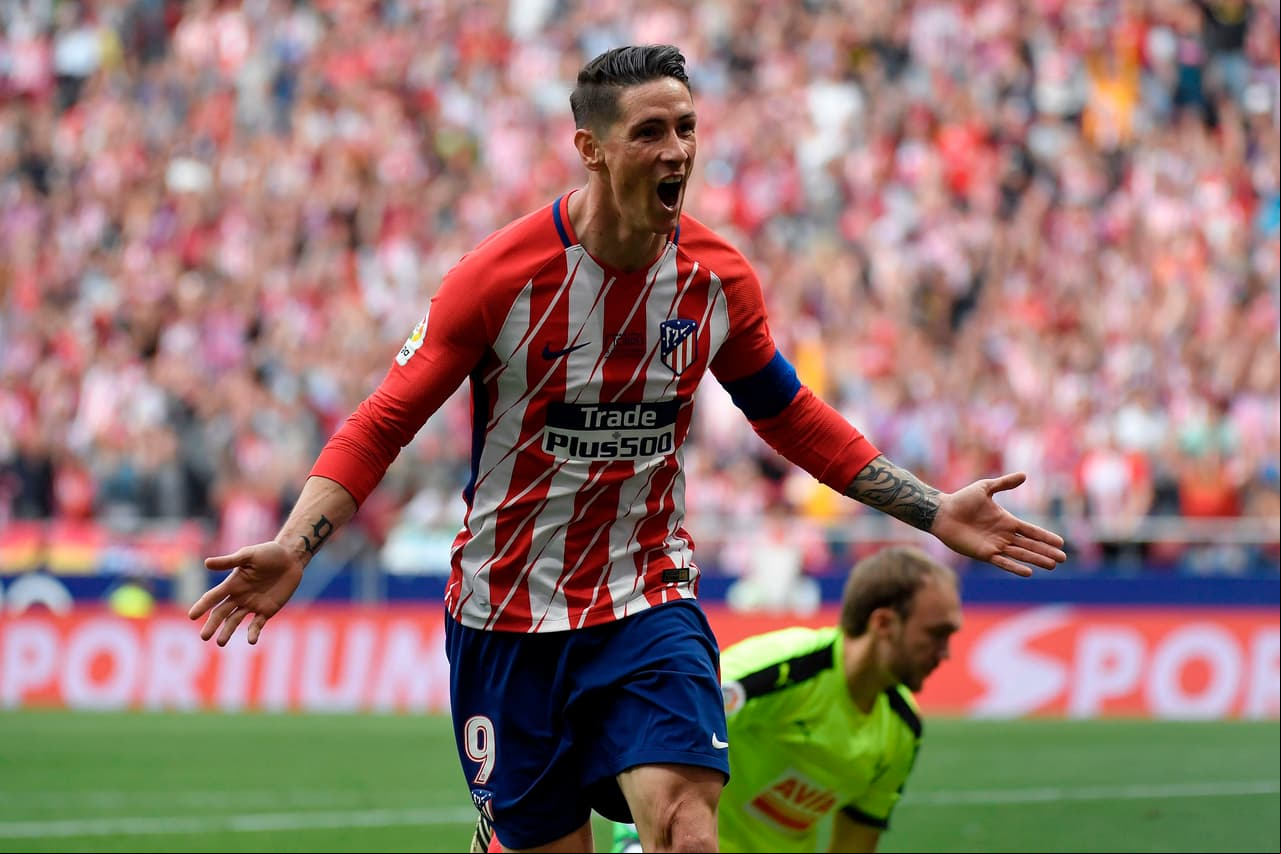Lo cierto es que Torres marcó dos goles en el partido y demostró que más que un niño es un hombre leyenda del Atlético de Madrid.