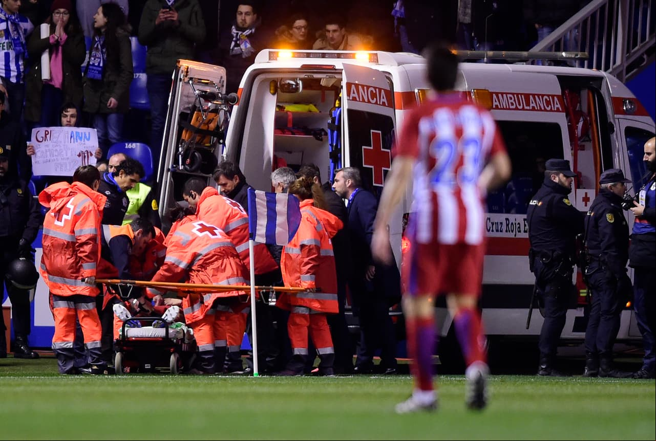 Momentos más tarde se supo que Torres sufrió un traumatismo craneoencefálico pero afortunadamente sin mayores consecuencias.