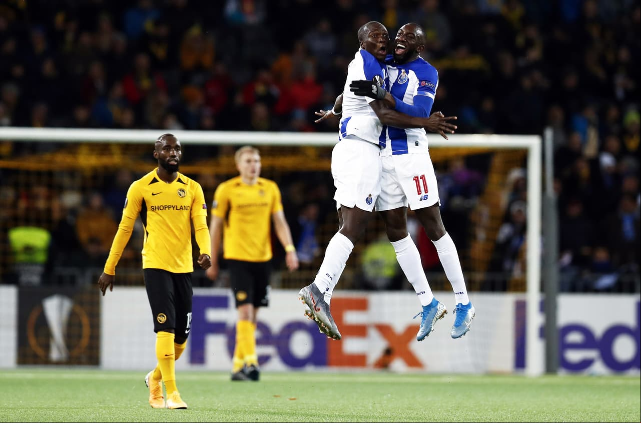 Jesús 'Tecatito' Corona disputó 84 minutos en el triunfo de los Dragones con doblete de Aboubakar en su visita ante Young Boys.
