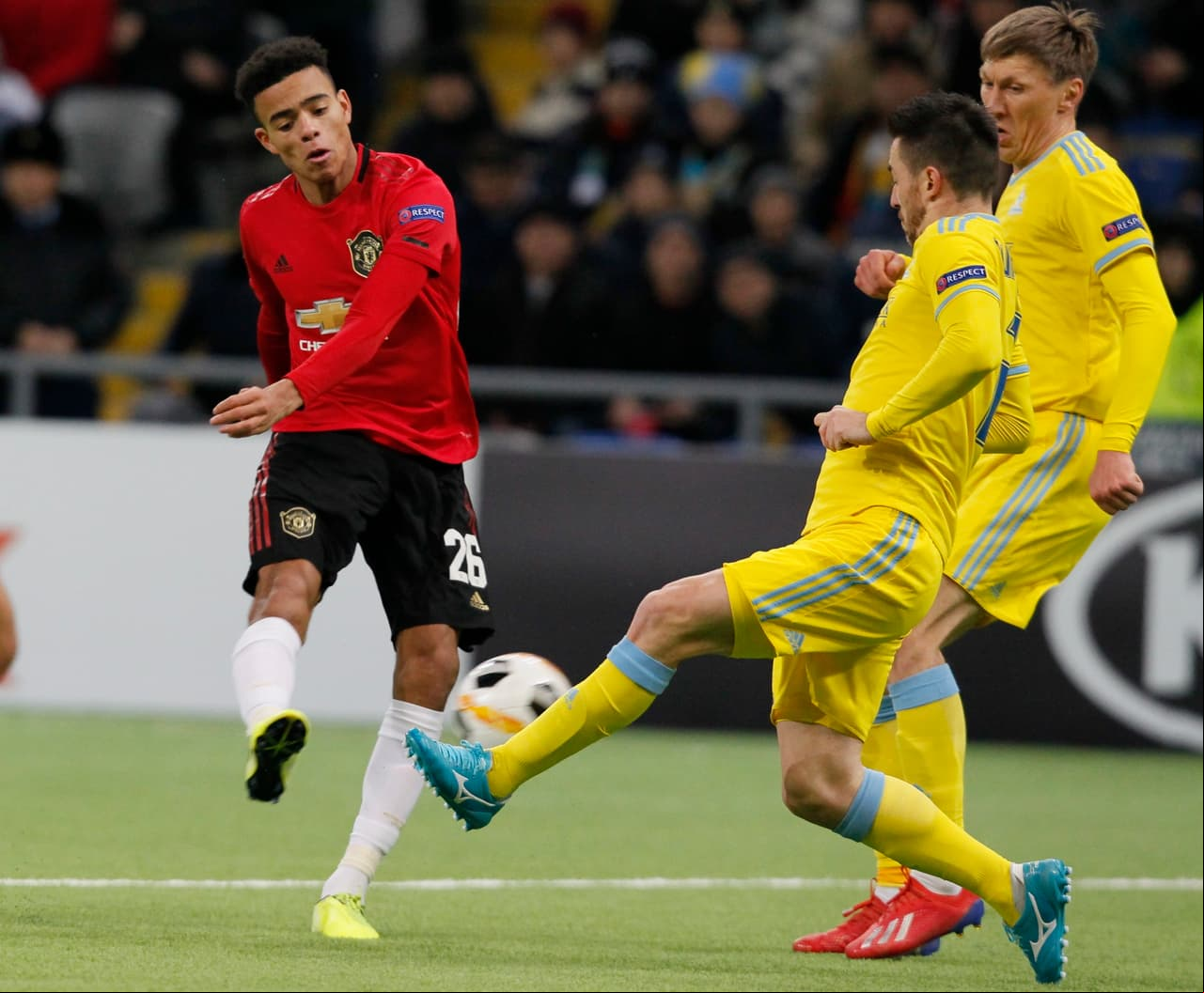 Es un triunfo histórico para el equipo del Astana con dos goles a uno contra la jóven plantilla del Manchester United, y logra sumar sus tres primeros puntos en la Europa League.