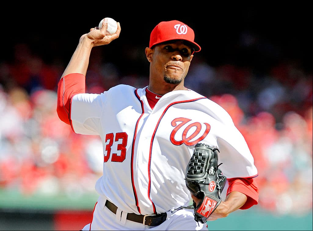 La temporada 2012 la cursó enteramente como integrante de los Washington Nationals. Aunque en 2017 desfiló por segunda ocasión como miembro de los Nats.
