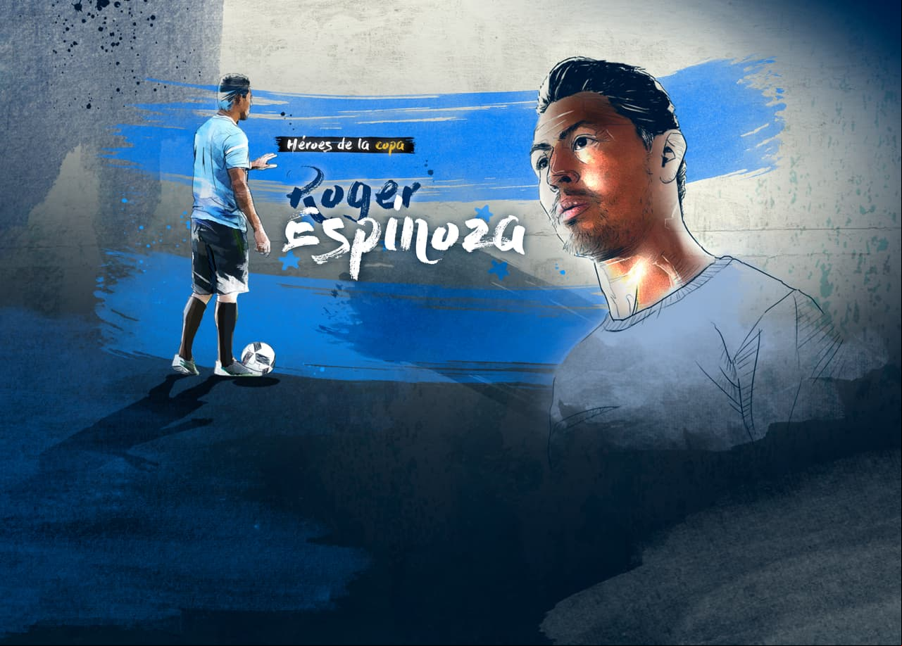 Roger Espinoza Jugador de la Copa de Oro 
