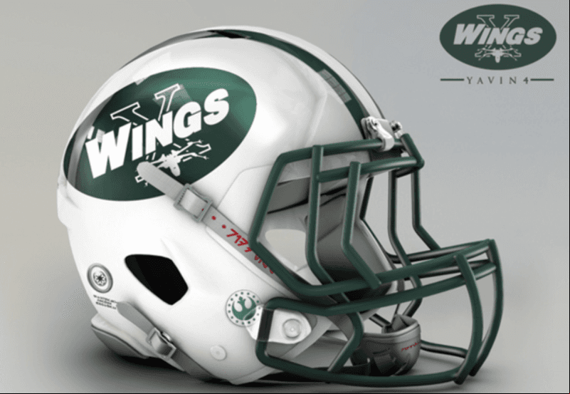 <b>New York Jets</b>
<br>Yavin 4 x Wings, revolucionario pero clásico.