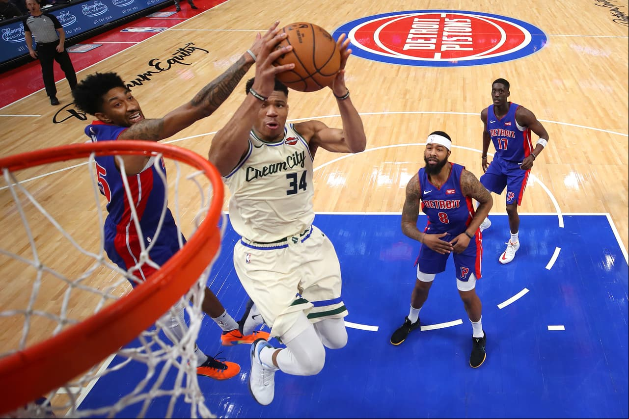 Detroit Pistons 103-127 Milwaukee Bucks