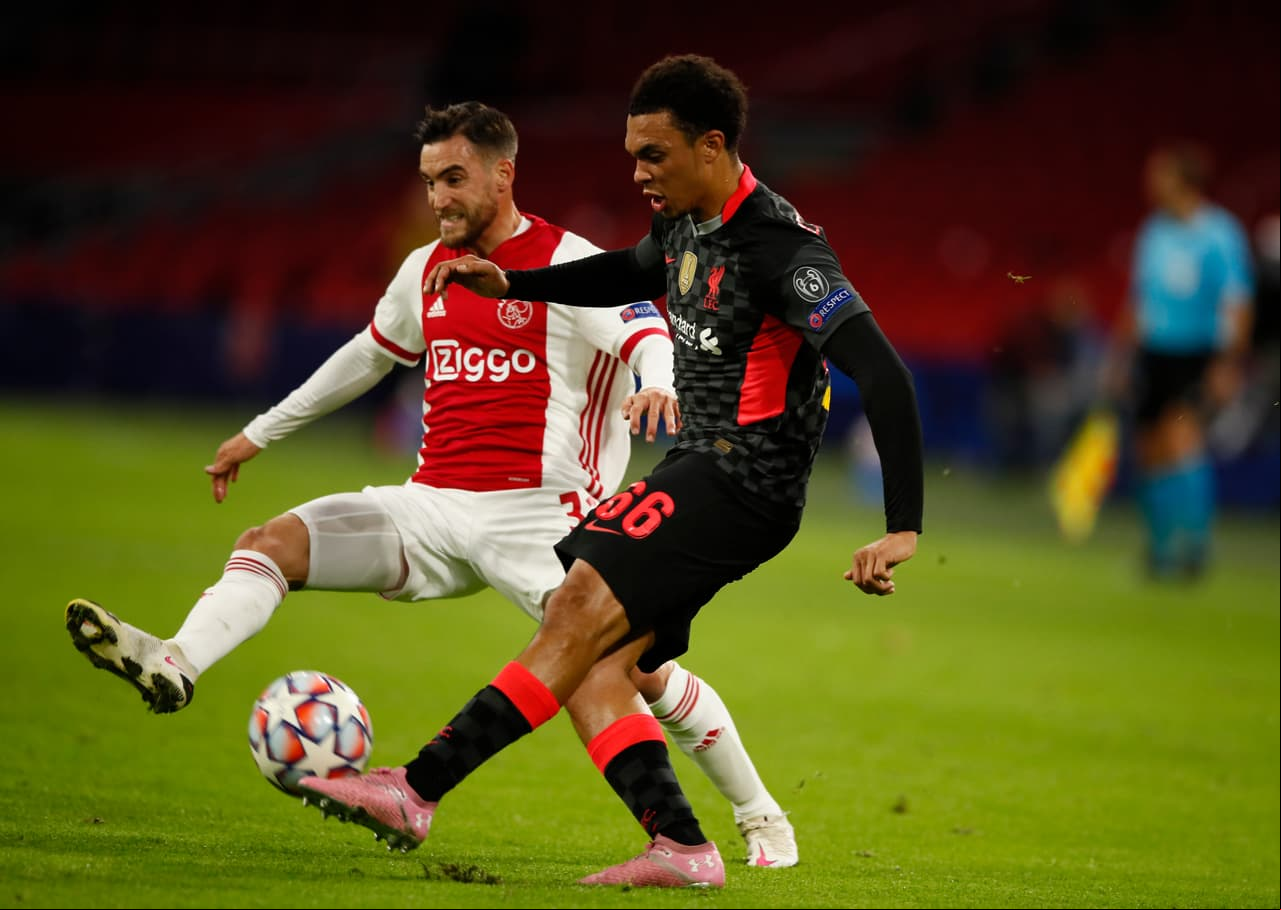 Nicolás Tagliafico (35’) marcó el autgol que definió el encuentro. En la J2 de la Champions League, Ajax se enfrentará al Atalanta y Liverpool hará lo propio con el Midtjylland.